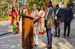 गणतंत्र दिवस समारोह 2025 राजकीय आयुर्वेद महाविद्यालय एवं चिकित्सालय , वाराणसी
